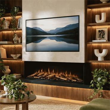 Visage Opti-v Effect Hd Screen Wall Fire 60"