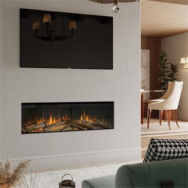 Volante 1250 E-lumaflame "Built In" Electric Fire