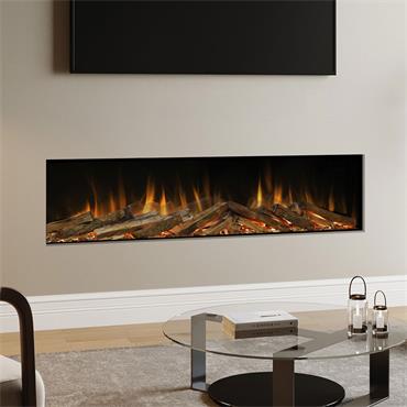 Volante 1800 E-lumeflame "Built In" Electric Fire