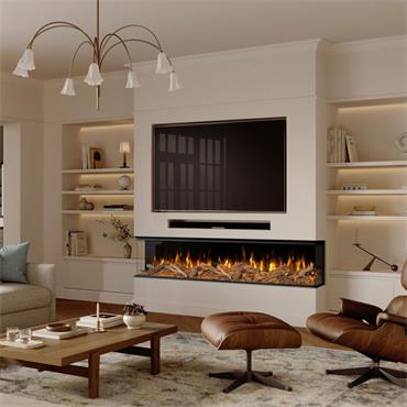 Volektra Electric Fire Immersive Flame 2100mm