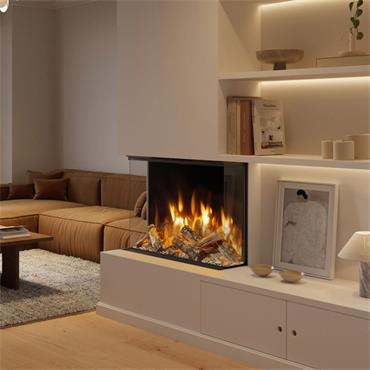 Volektra Electric Fire Immersive Flame 800mm