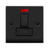 Click Deco Matt Black 13a Fused Spur Switch