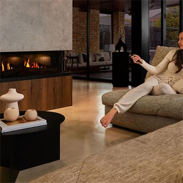Vista 130-i Single Sided Opti-v Electric Fire 2kw
