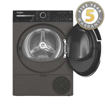 Whirlpool 10kg Heat Pump Dryer Grey
