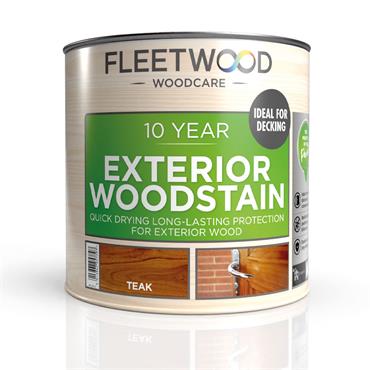 Fleetwood Exterior Woodstain Teak 2.5L