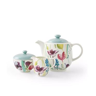 Portmeirion Water Garden 3 Piece Tea Set