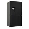 Whirlpool Total No Frost American Fridge Freezer Dark Steel 565L