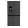 Whirlpool Total No Frost American Fridge Freezer Dark Steel 565L