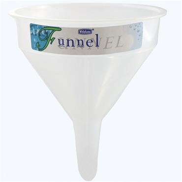 Whitefurze Clear Plastic Funnel 18cm