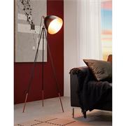 Eglo Chester Floor Light Black Copper