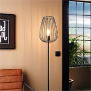 Eglo Newtown Floor Light Black
