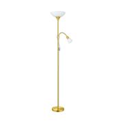 Eglo Up 2 Floor Light E27 Brass