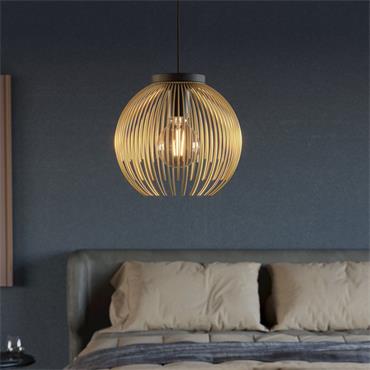 Eglo Venezuela Pendant Light 235Mm Black Gold