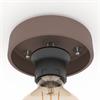 Eglo Mogano Ceiling Light E27 Mocha