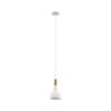 Eglo Sabinar Pendant Light 180mm Wood White