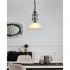 Eglo Murcia Single Pendant Light Black
