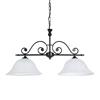 Eglo Murcia Double Pendant Light Black