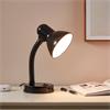 Eglo Flexible Basic Desk Lamp Black