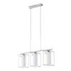 Eglo Loncino 3 Pendant Light Chrome
