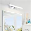Eglo Pandella 1 Mirror Light 400mm Chrome Silver