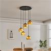 Eglo Albaraccin Pendant Light Black Gold