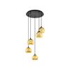 Eglo Albaraccin Pendant Light Black Gold