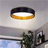 Eglo Maserlo 2 Ceiling Light Black