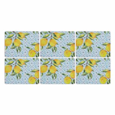 Pimpernel Amalfi Lemons Placemats 6 Pack