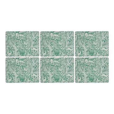 Pimpernel Tapestry Sage Placemats 6 Pack