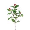 Holly Spray Branch With Berries 72cm