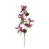 Berry Pinecone Spray 71cm