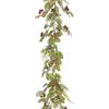 Glitter Holly Garland 180cm