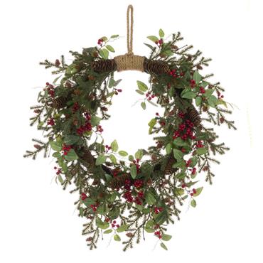 Oakham Jute Wreath 56cm