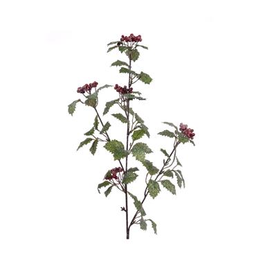 Iced Holly Spray 81cm