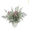 Snowy Pine & Berry In Pot 43cm