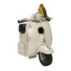 Vivid Arts Retro Scooter Robin Birdhouse Ornament