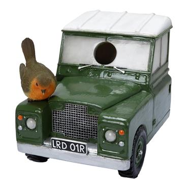 Vivid Arts Classic Land Rover Defender Birdhouse Ornament