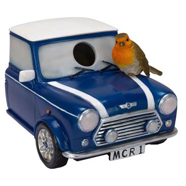 Vivid Arts Classic Mini Cooper Birdhouse Ornament