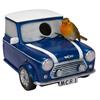 Vivid Arts Classic Mini Cooper Birdhouse Ornament