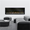 Ignite 50" Frameless Optiflame Electric Fire 1-2 kw with Crystal Fuel Bed