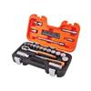 Bacho 34 Pce Mixed 1/4" + 3/8" Socket Set + 1/4in Accessories