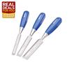 Faithfull Chisel Set Blue 3 Piece