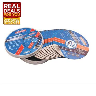 Faithfull Inox Discs 115mm