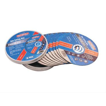 Faithfull Inox Discs 115mm