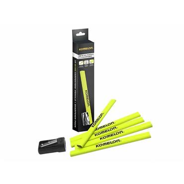 Komelon Carpenters Pencils & Sharpener Set