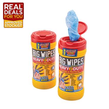 Big Wipes Heavy Duty Trade Wipes Twin Pack