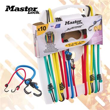 Masterlock Bungee Set 10 Piece