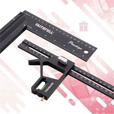 Faithfull Combination & 200mm Try Square Set