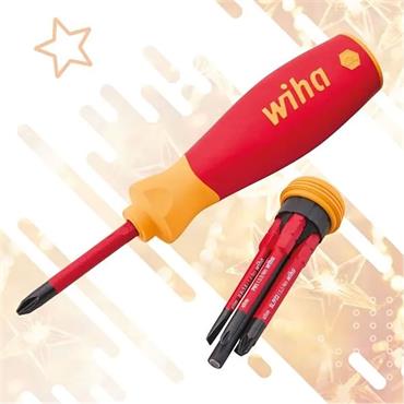 Wiha Slimfix Vde Screwdriver Set 6 Piece