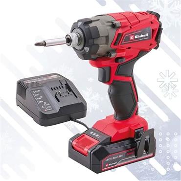 Einhell Impact Driver Kit With 1 X 2.5Ah Li-Ion Battery 18V